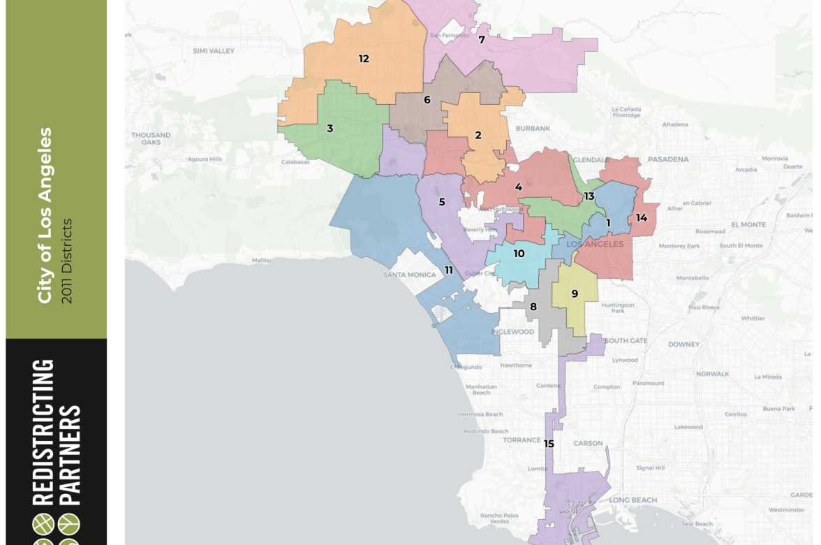 This Proposed Map Shows What LA City Council Districts Could Look Like